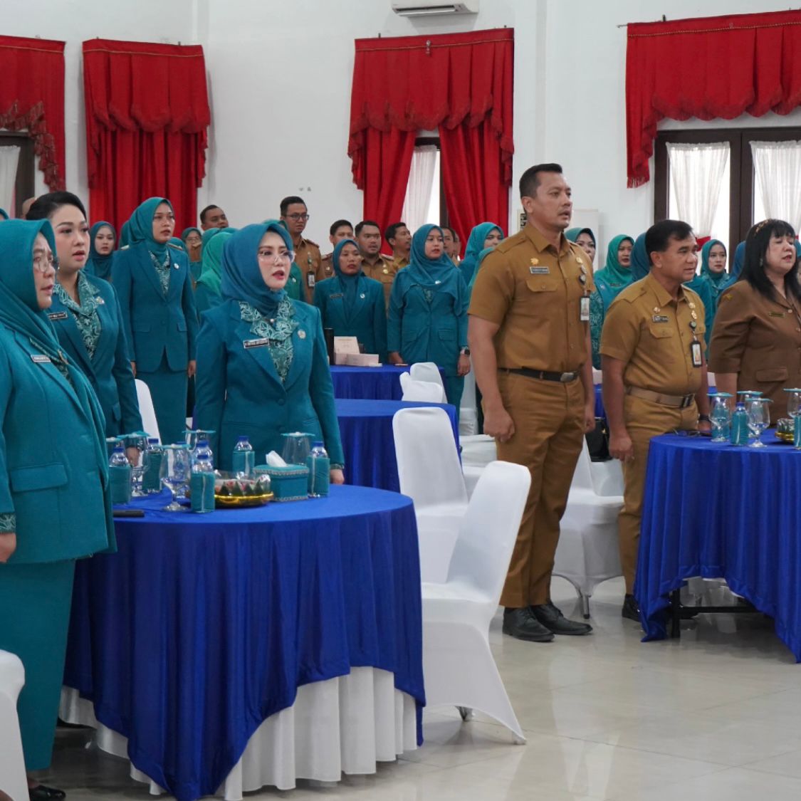 PERINGATAN HARI KESATUAN GERAK (HKG) PKK KOTA MEDAN TAHUN 2025