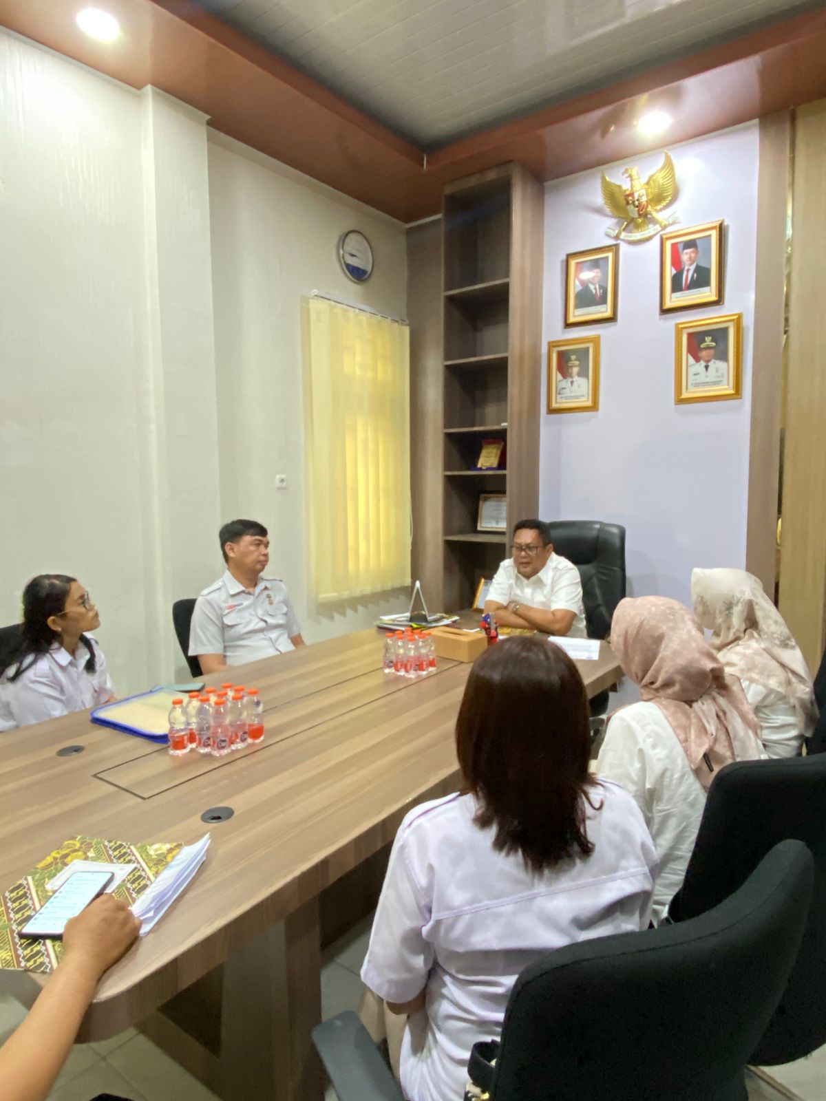 KUNJUNGAN BADAN NARKOTIKA NASIONAL (BNN) PROVINSI SUMATERA UTARA KE DINAS KP3