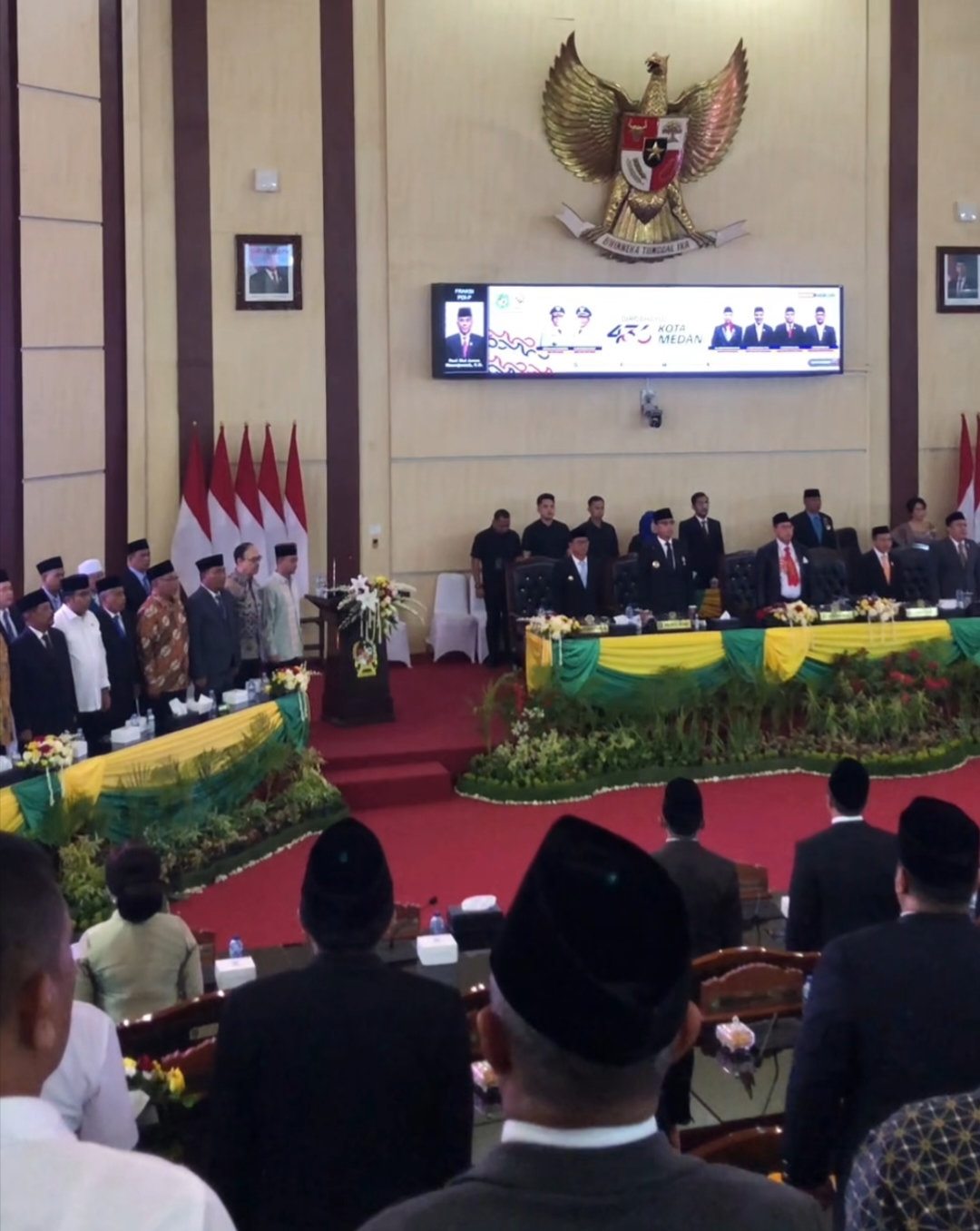RAPAT PARIPURNA HARI JADI KE-436 KOTA MEDAN